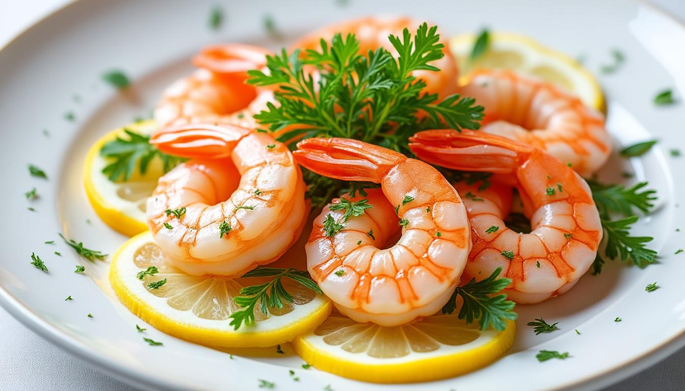 découvrez nos meilleures recettes de crevettes cuites spécialement conçues pour les femmes enceintes. savourez des plats délicieux et sains qui respectent les recommandations nutritionnelles pendant la grossesse. ces recettes faciles à réaliser allient goût et sécurité alimentaire, pour profiter pleinement de chaque bouchée.