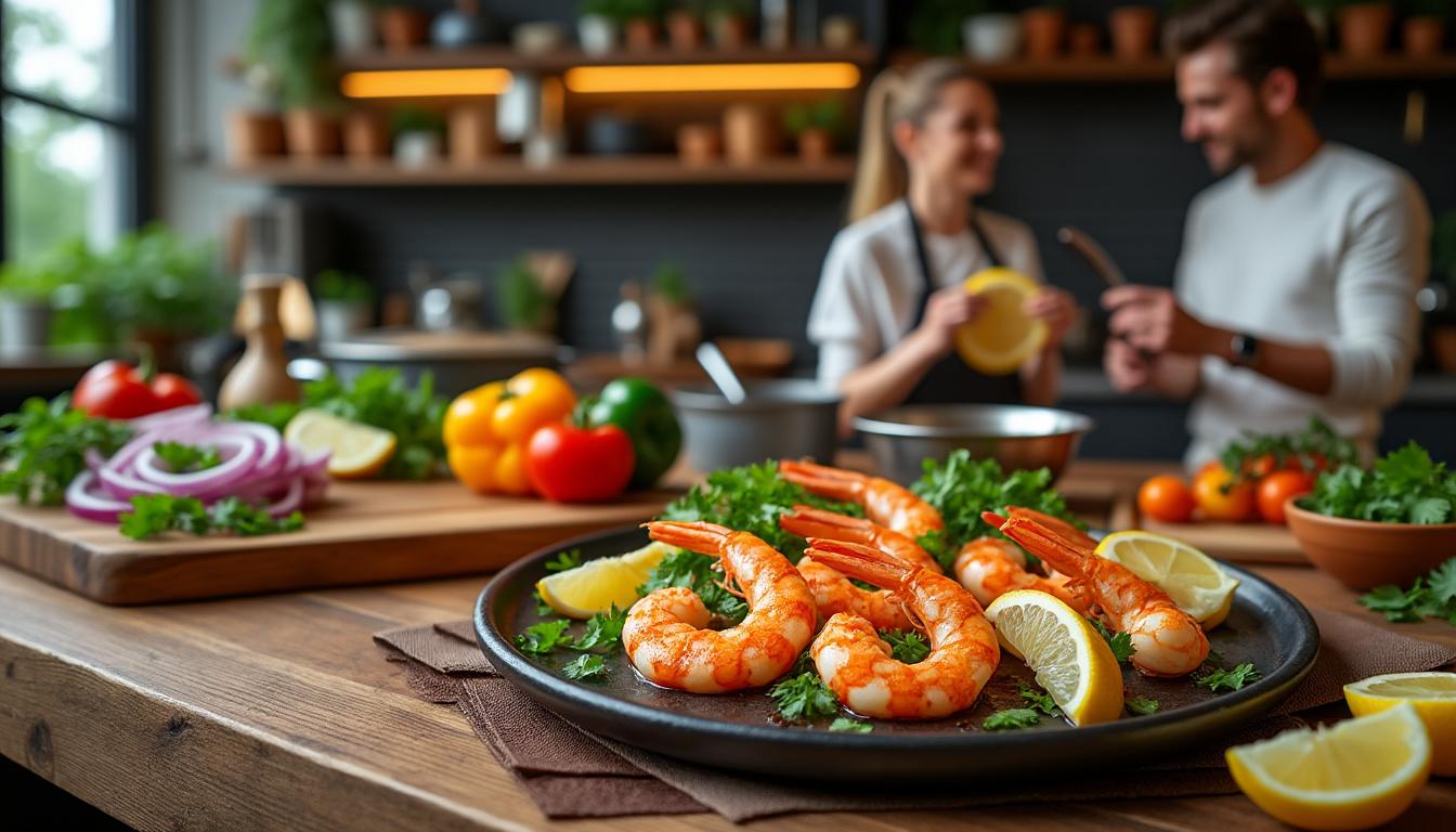 découvrez les meilleures recettes de crevettes cuites spécialement conçues pour les femmes enceintes. savourez des plats délicieux, sains et sûrs qui raviront vos papilles tout en protégeant votre santé et celle de bébé. à essayer sans hésitation !