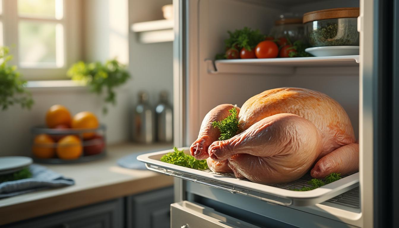 découvrez quoi faire si votre poulet dégage une forte odeur sans être périmé : conseils pour identifier les signes de fraîcheur, astuces pour le conserver et éviter tout risque pour la santé.
