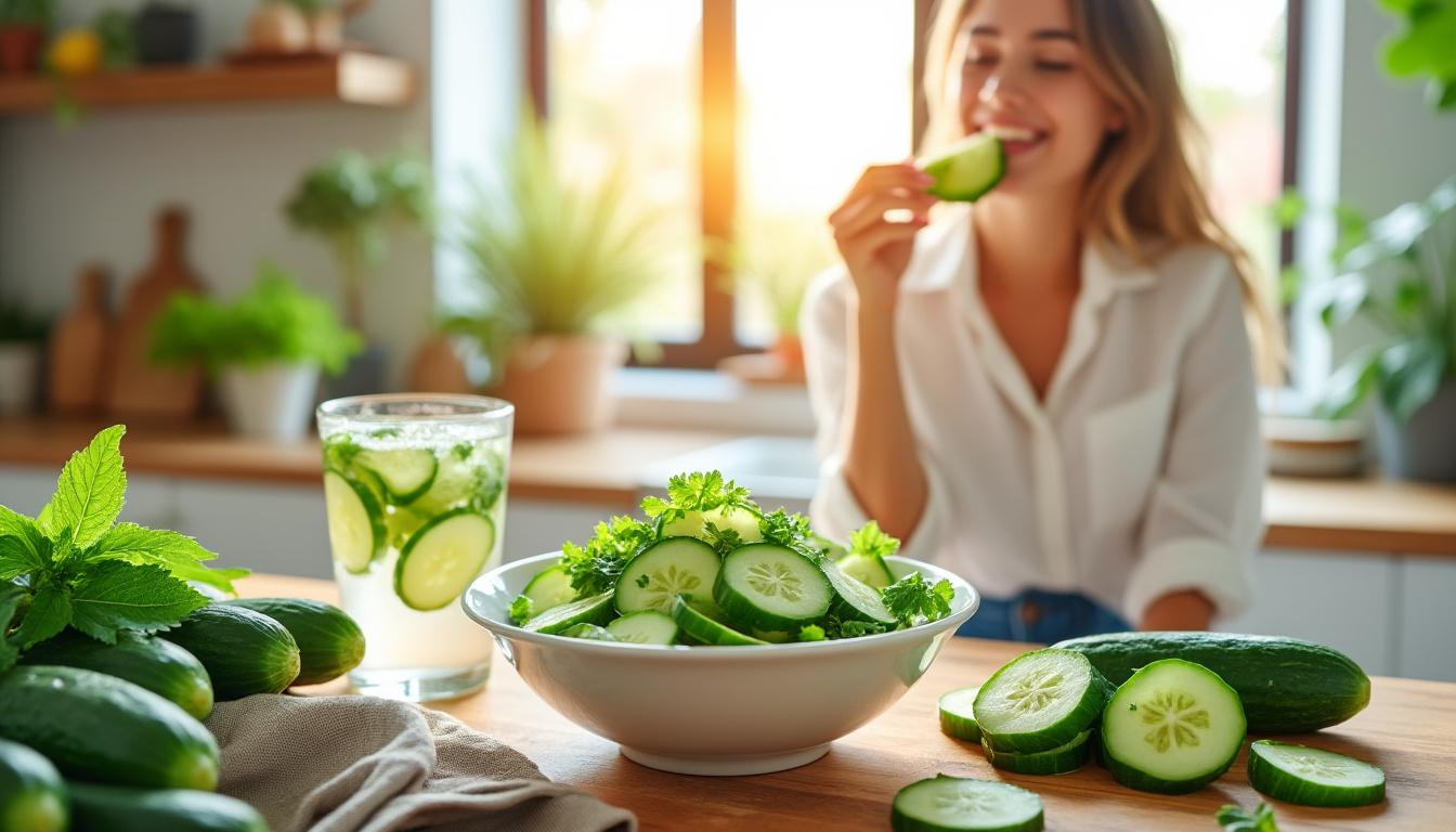 découvrez comment le régime concombre de 7 jours peut booster votre santé grâce à ses bienfaits minceur, détox et vitalité. adoptez cette méthode naturelle pour retrouver énergie et légèreté en une semaine !